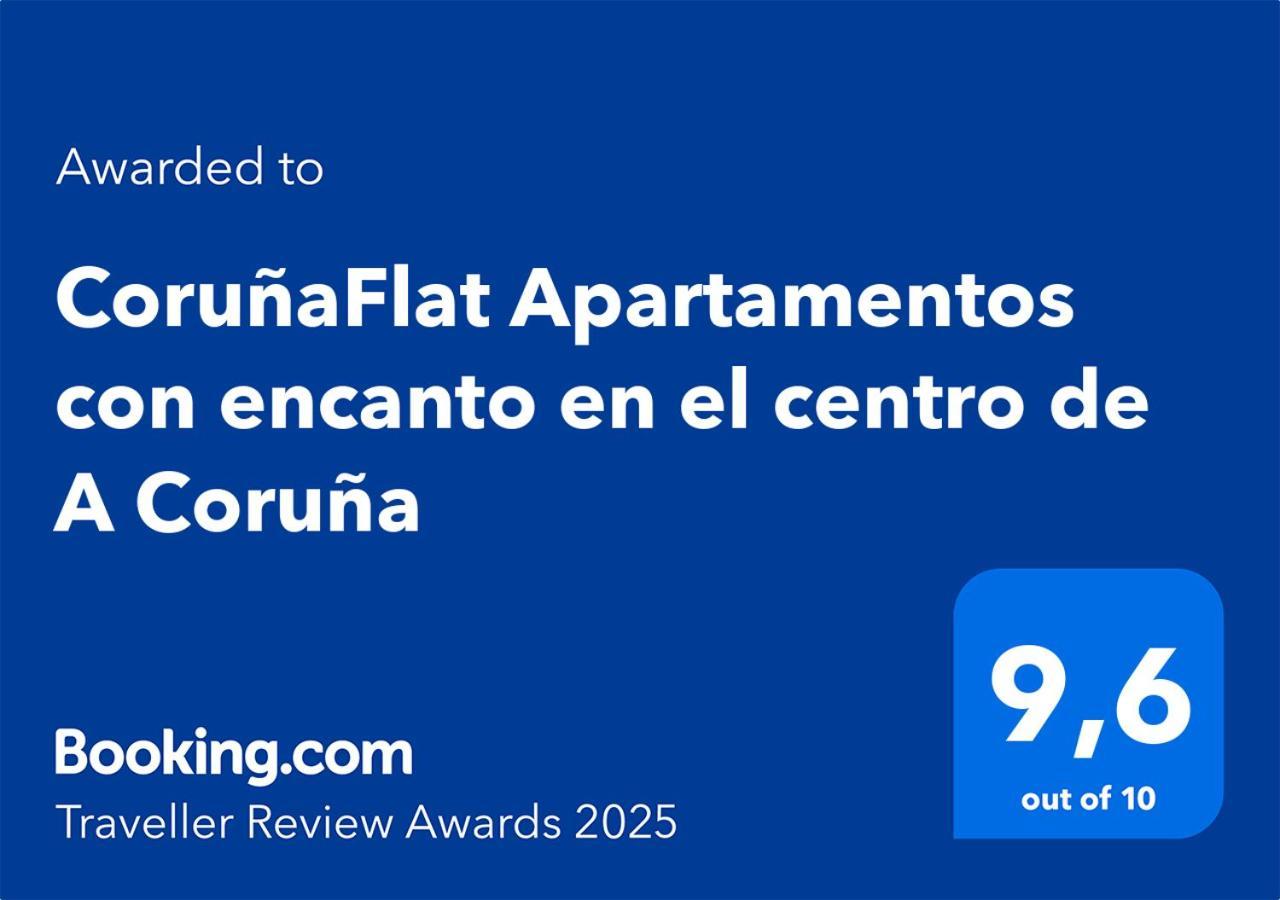 Corunaflat Apartamentos Con Encanto En El Centro De آكورونيا المظهر الخارجي الصورة